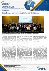 Boletim Diário | Fecomércio