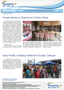 Boletim Diário | Fecomércio