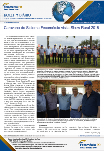 Boletim Diário | Fecomércio