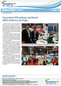 Boletim Diário | Fecomércio