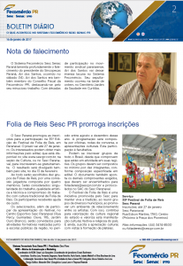 Boletim Diário | Fecomércio
