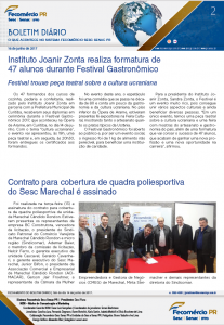 Boletim Diário | Fecomércio