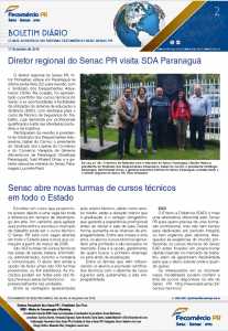 Boletim Diário | Fecomércio