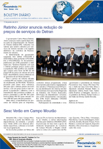 Boletim Diário | Fecomércio