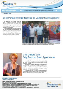 Boletim Diário | Fecomércio