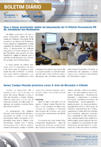 Boletim Diário | Fecomércio