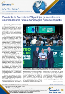 Boletim Diário | Fecomércio