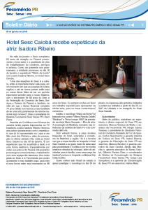 Boletim Diário | Fecomércio