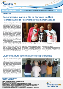 Boletim Diário | Fecomércio