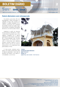 Boletim Diário | Fecomércio