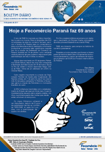 Boletim Diário | Fecomércio