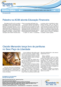 Boletim Diário | Fecomércio