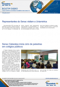 Boletim Diário | Fecomércio