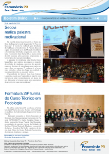 Boletim Diário | Fecomércio