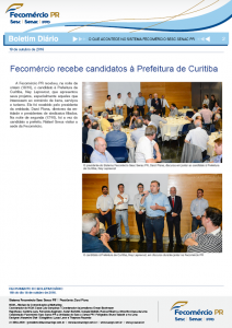 Boletim Diário | Fecomércio