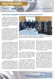 Boletim Diário | Fecomércio