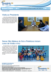 Boletim Diário | Fecomércio