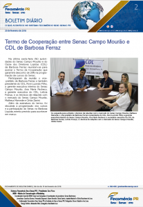 Boletim Diário | Fecomércio