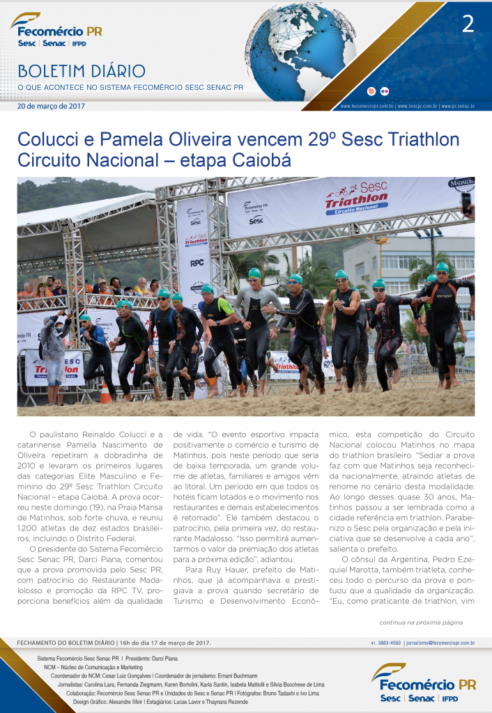 Boletim Diário | Fecomércio