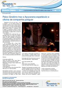 Boletim Diário | Fecomércio