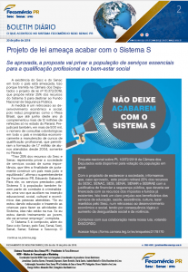 Boletim Diário | Fecomércio