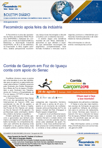 Boletim Diário | Fecomércio