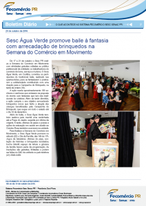 Boletim Diário | Fecomércio