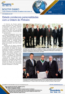 Boletim Diário | Fecomércio