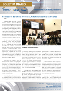 Boletim Diário | Fecomércio