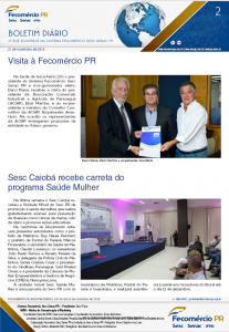 Boletim Diário | Fecomércio