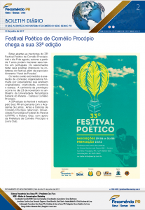 Boletim Diário | Fecomércio