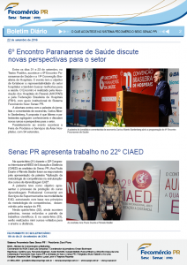 Boletim Diário | Fecomércio