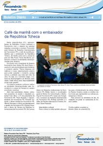 Boletim Diário | Fecomércio