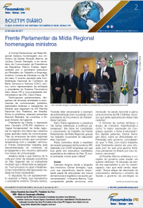 Boletim Diário | Fecomércio