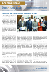 Boletim Diário | Fecomércio