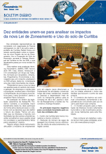 Boletim Diário | Fecomércio