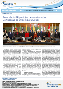 Boletim Diário | Fecomércio