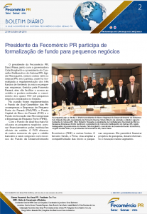 Boletim Diário | Fecomércio