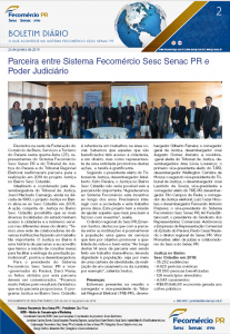 Boletim Diário | Fecomércio