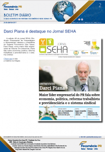 Boletim Diário | Fecomércio