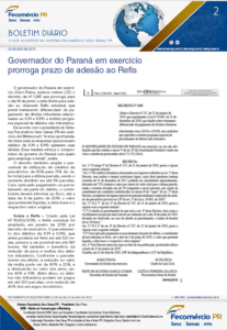 Boletim Diário | Fecomércio