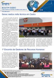 Boletim Diário | Fecomércio