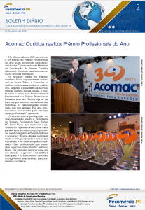 Boletim Diário | Fecomércio