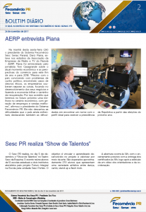 Boletim Diário | Fecomércio