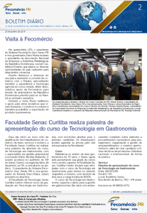 Boletim Diário | Fecomércio