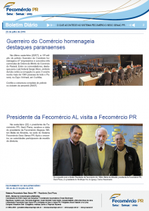 Boletim Diário | Fecomércio