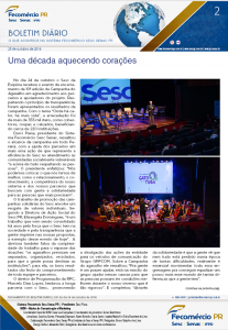 Boletim Diário | Fecomércio