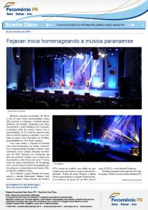 Boletim Diário | Fecomércio