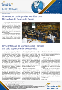 Boletim Diário | Fecomércio
