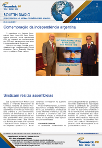 Boletim Diário | Fecomércio